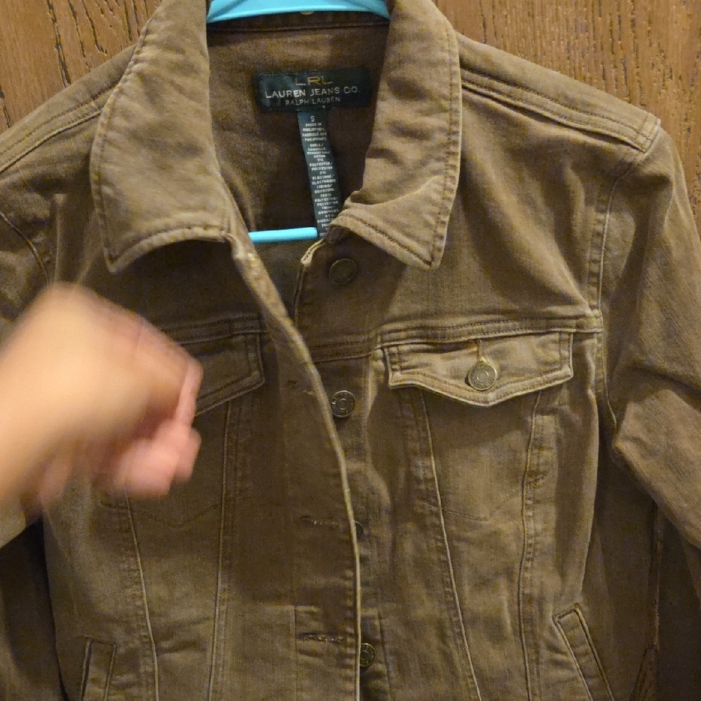 Ralph Lauren Women’s Brown Corduroy Jean Jacket - Picture 13 of 14